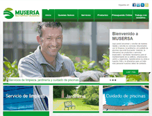 Tablet Screenshot of musersa.com